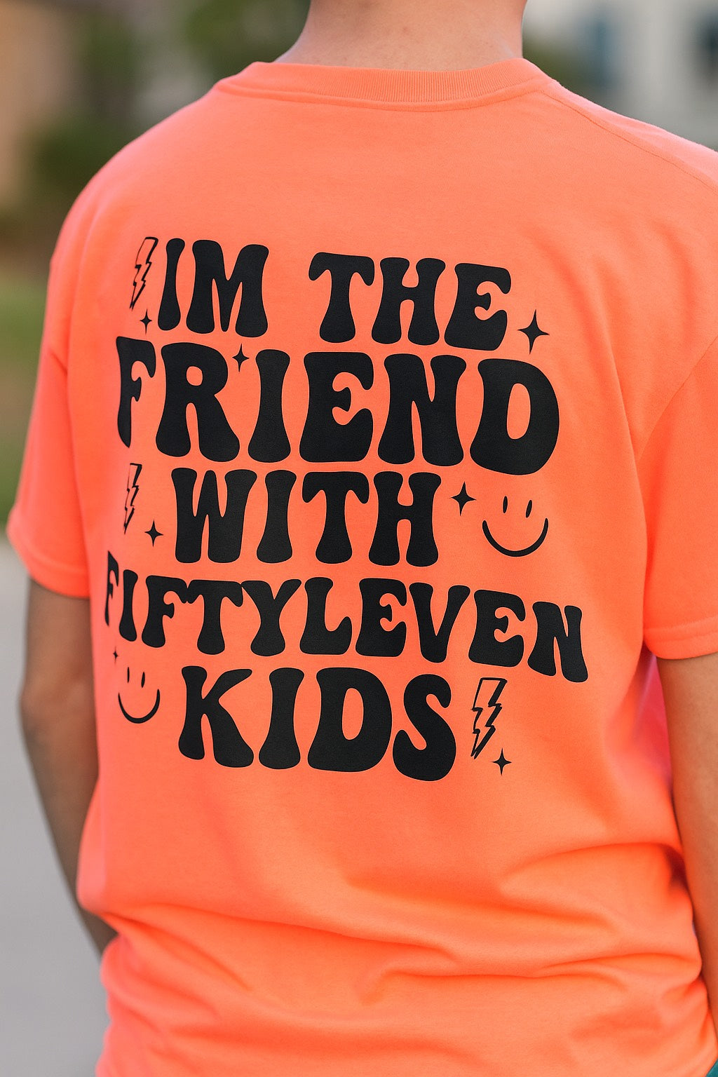 comfort colors "i'm the friend with FIFTYLEVEN Kids" Tee
