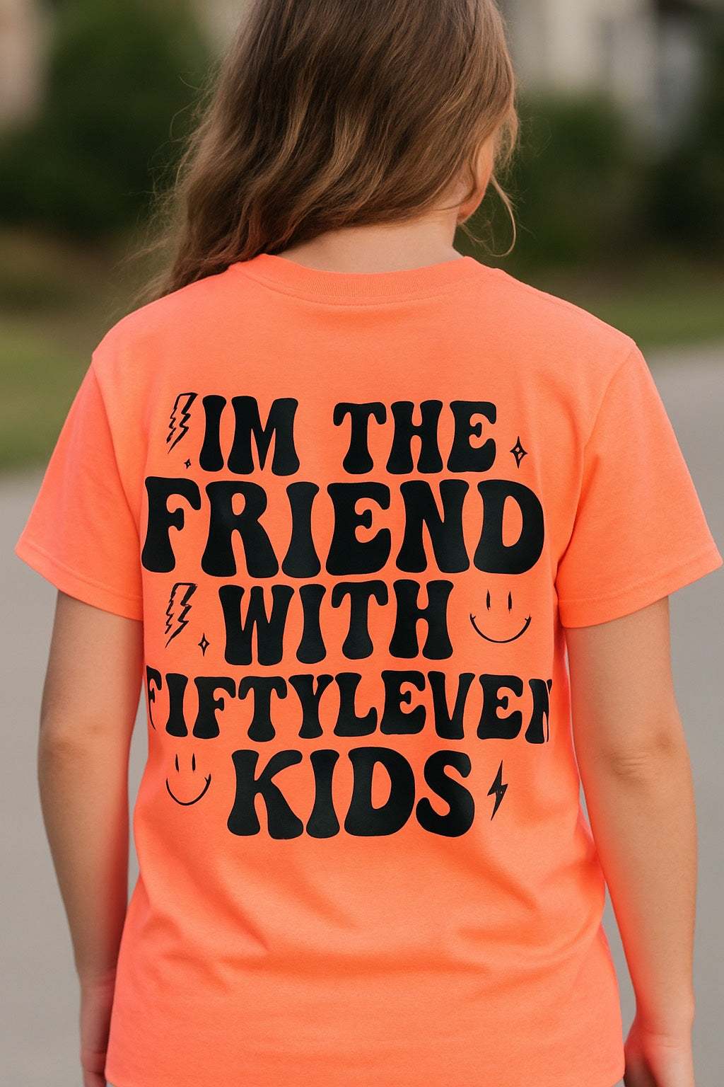 comfort colors "i'm the friend with FIFTYLEVEN Kids" Tee