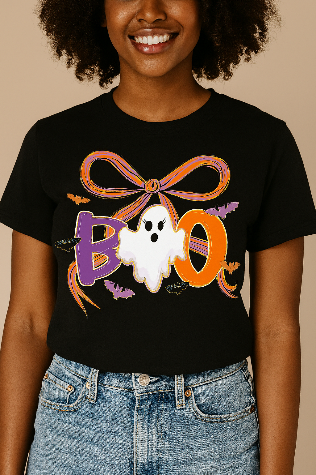 "Coquette BOO" Halloween Tee