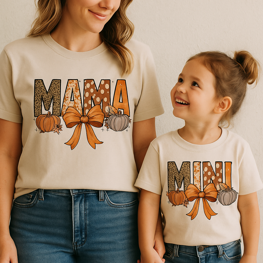 Mama & Mini Fall Matching Tees