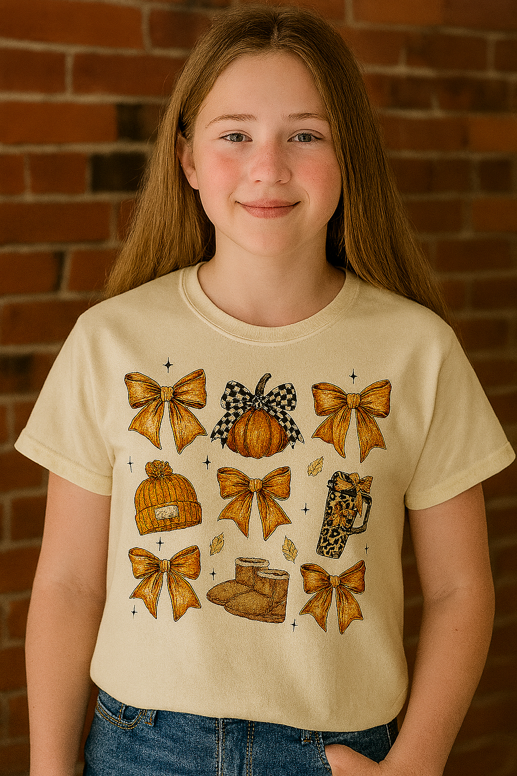 Cute Bow Festive tee