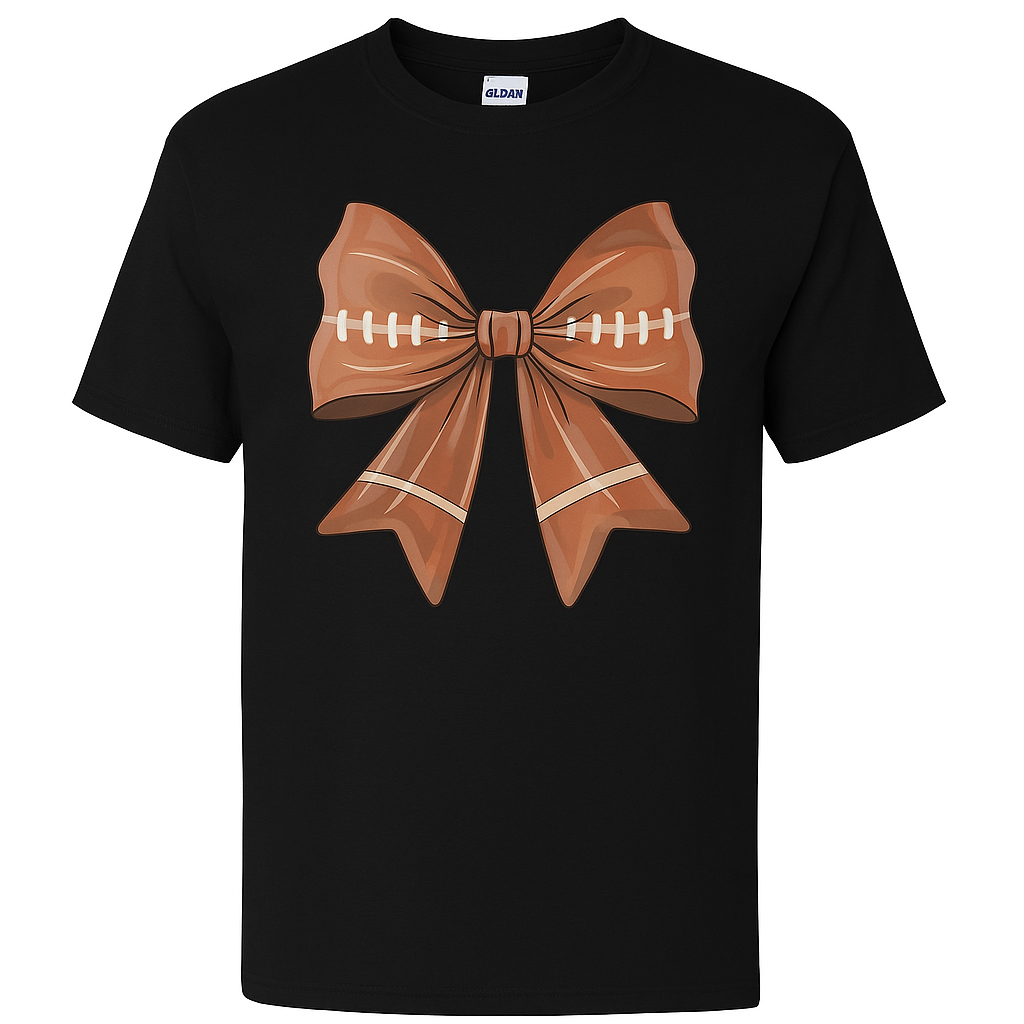 “Football Bow print”