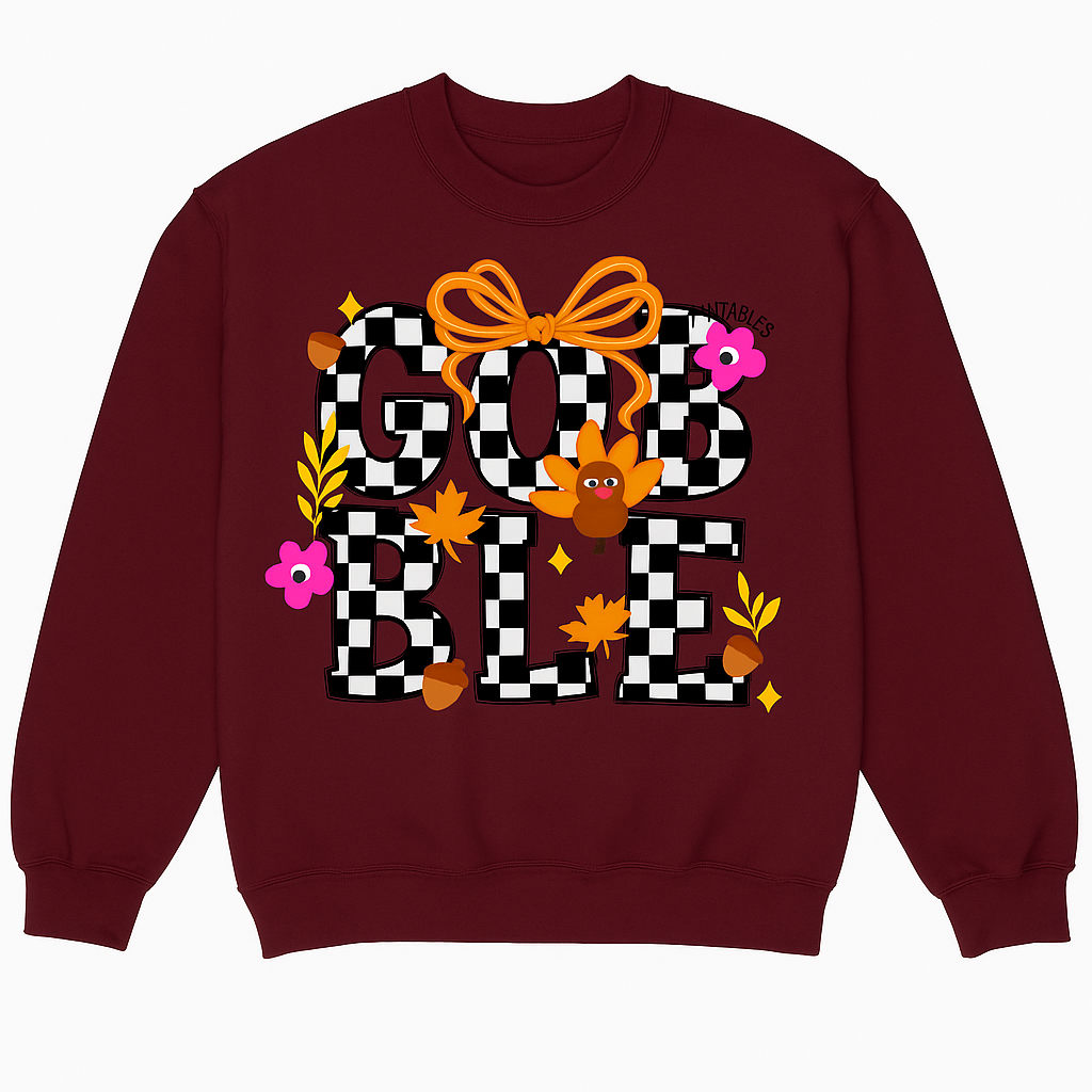 “Gobble” comfy fall sweatshirt