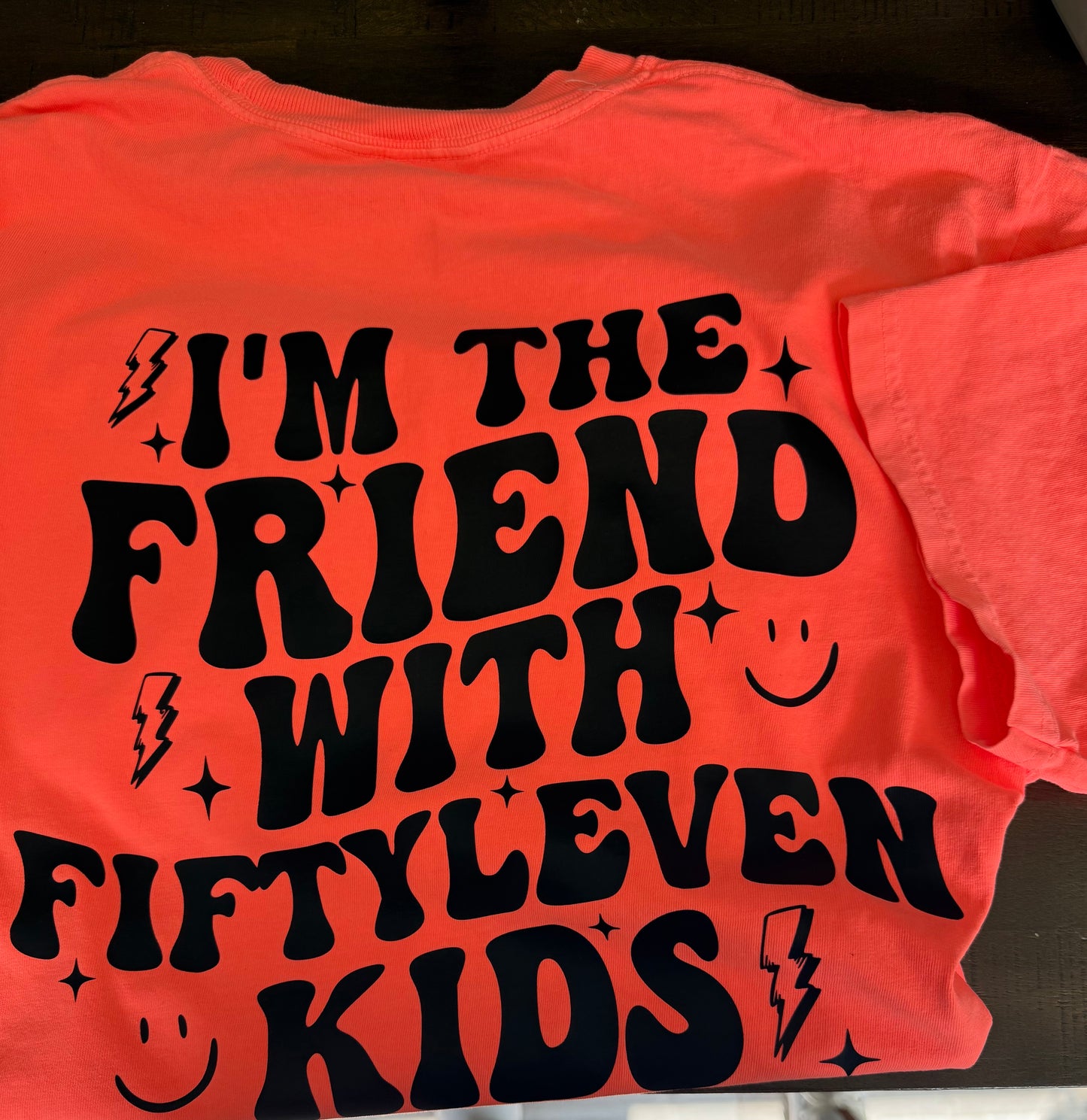 comfort colors "i'm the friend with FIFTYLEVEN Kids" Tee