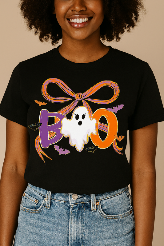 "Coquette BOO" Halloween Tee
