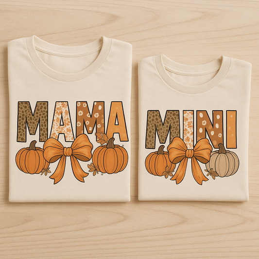Mama & Mini Fall Matching Tees
