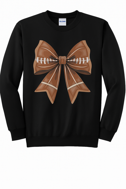 “Football Bow print”